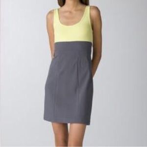 THEORY EUC Marisca Bodycon High Waist Dress Neon 6